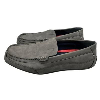 Tommy Hilfiger Dathan Hombre 11W Gris Mocasines de Conducción Sin Cordones Foto 1 de 4