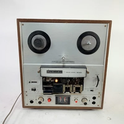 Dokorder 6020 Solid State Reel-To-Reel Recorder Player Powers On For Parts - Image 1 of 4