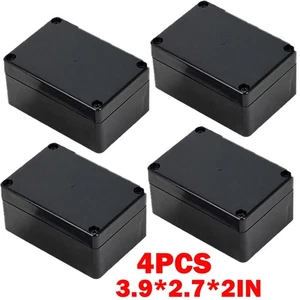 Paquete de 4 cajas de conexiones eléctricas de plástico impermeable de 3,9 * 2,7 * 2 pulgadas CALIENTE - Imagen 1 de 18