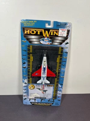 Hot Wings F-16 FALCON Serie Militar Die Cast Just Think Plane Jet Foto 1 de 4