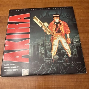 AKIRA Criterion Edition 3 LaserDisc With Foldout Sleeves Cult Anime Certificate - Picture 1 of 22