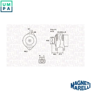 ALTERNATOR 063731798010 FOR HYUNDAI KIA G4HD 1.1L 4cyl TBG4HE 1.0L 4cyl - Picture 1 of 9