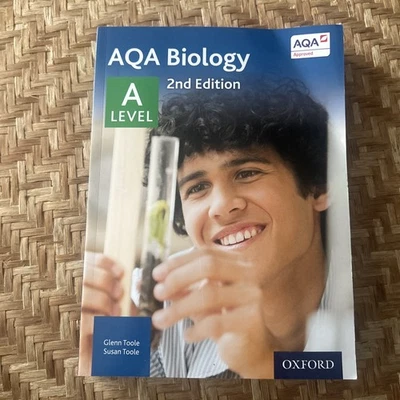 Oxford AQA-A Level Biology Textbook,Glenn & Susan Toole, 2nd Edition-UNREAD - Image 1 of 4