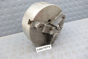 8'' 3 JAW  CHUCK UNKNOWN BRAND 350048 LOC7674 - Picture 1 of 11