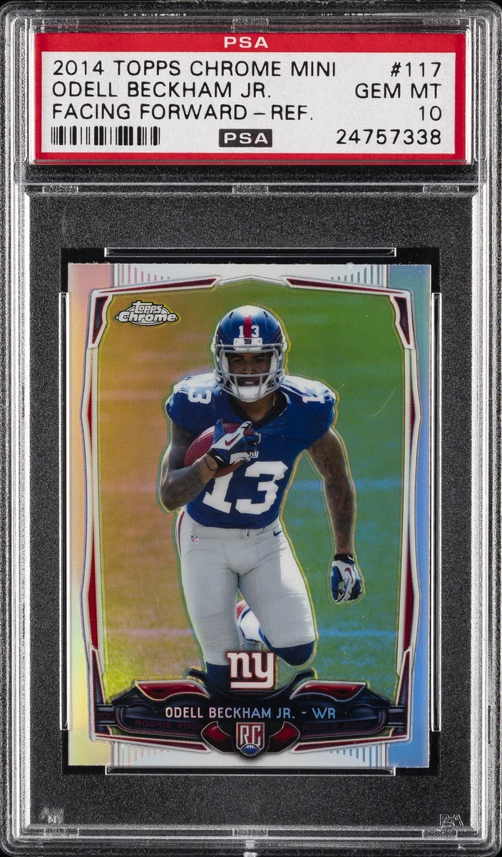 10 Graded Football Odell Beckham Jr. Sports Trading Cards for sale
