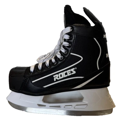 Roces RH4 Eishockey Schlittschuhe Schwarz UK 7 US 8 Eu 41 Ref SK125 = - Bild 1 von 4