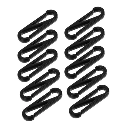 100pcs Useful Lanyard Hook Snap Clips Durable Lobster Clasp for Gloves Towels - Image 1 of 4