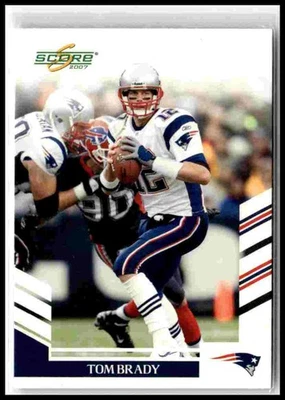 2007 Score #155 Tom Brady - Image 1 of 2