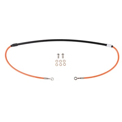 Tusk Front Motorcycle Steel Braided Brake Line For KTM 350 XCF-W 2012-2013 - Image 1 of 2