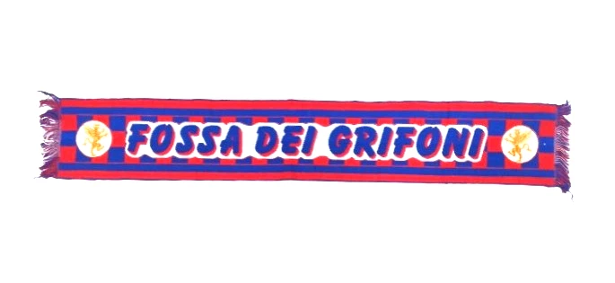 SCIARPA ULTRAS FOSSA DEI GRIFONI GENOA CALCIO ITALIA SCARF BUFANDA SCHAL S3521 - Immagine 1 di 1