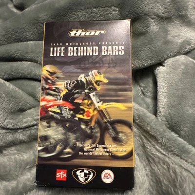 Thor Motocross LIFE BEHIND BARS- Greg Albertyn, Tim Ferry, Nick Wey VHS NEW - Image 1 of 3