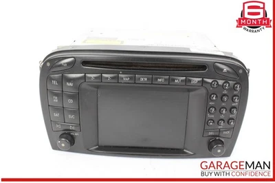 03-04 Mercedes R230 SL500 SL55 AMG Unidad principal Radio Comando Módulo de navegación OEM Foto 1 de 4