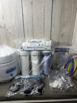 ISpring RCC7AK 6-Stage Under-Sink Reverse Osmosis Water Filtration System - Image 1 of 4