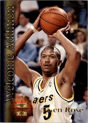 Adiciones de bienvenida del Stadium Club 1996-97 #WA23 Jalen Rose - BSK Foto 1 de 2