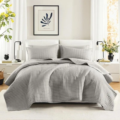 Comfort Spaces - CS14-0060 Kenna Edredón Colcha Ultra Suave Hipoal... Foto 1 de 4