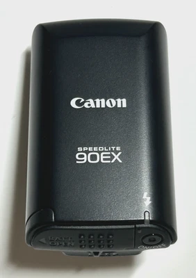 Canon Speedlite 90EX Flash Shoe Mount Flash [MINT] Black Tested From Japan - Image 1 of 4