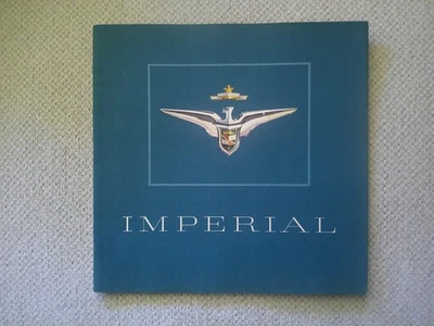 Chrysler Imperial Deluxe 1956 original folleto de ventas grande Foto 1 de 4