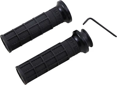 ODI Lock On Grips for Indian Touring - Black/Black Motorcycle Street V31ITW-BB-B - Image 1 of 4
