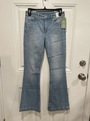 Pantalones de mezclilla ajustados acampanados H&M para niñas talla 18 (13-14 años) Foto 1 de 2