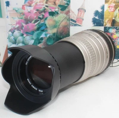 Sigma 100-300mm f4.5-6.7 DL Zoom Lens for Pentax with Lens Hood & New Pouch - Image 1 of 4
