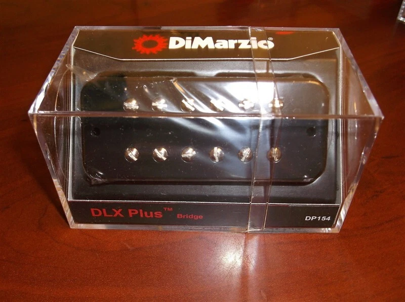 NEW - DiMarzio DP154 DLX Plus Soapbar Bridge Pickup - BLACK - Image 1 of 1