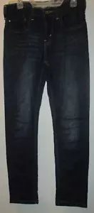 Big Boys Signature by Levi Strauss S26 Skinny Dark Wash Blue Jeans Size 14 EUC - Picture 1 of 7