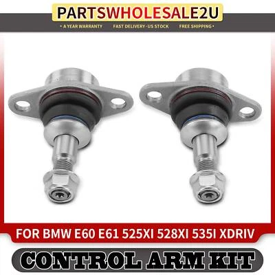 2 piezas rótula delantera inferior delantera delantera delantera delantera para BMW E60 E61 525xi 528i 535xi xDrive 3,0 L Foto 1 de 4