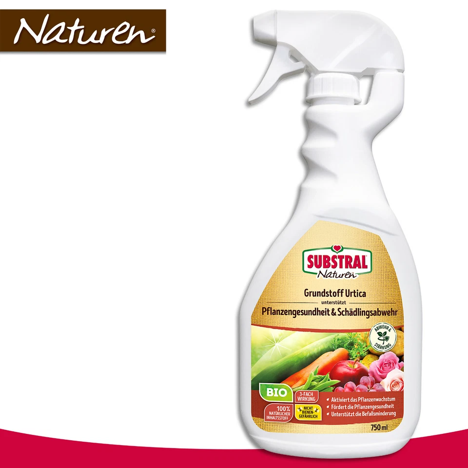 Substral Naturen 750 ml Grundstoff Urtica Pflanzengesundheit Schädlingsabwehr - Bild 1 von 1