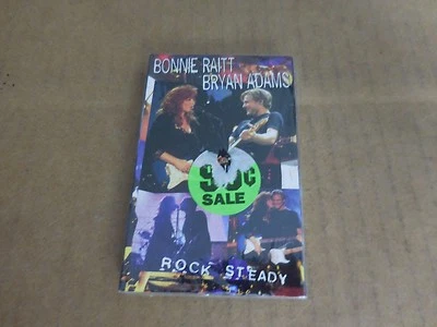 BONNIE RIATT BRYAN ADAMS ROCK STEADY FACTORY SEALED CASSETTE SINGLE C14 - Image 1 of 4