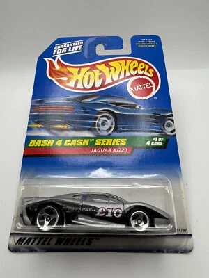 1998 Vintage Hot Wheels Jaguar XJ220 Dash 4 Cash Series #721 - Variação de 3 Raios - Imagem 1 de 2
