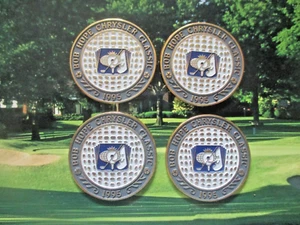 vtg - 1995 BOB HOPE CLASSIC - One (1) Golf Ball Marker - Flat - Metal - PGA Tour - Picture 1 of 2