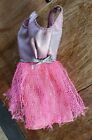 Vintage Francie Doll Pink Lame Dress Growin Pretty Hair 1129 HTF 1971