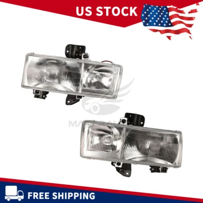 Juego de faros laterales conductor/pasajero para Nissan UD 1800 2000 2300 2600 3300 LH+RH Foto 1 de 4