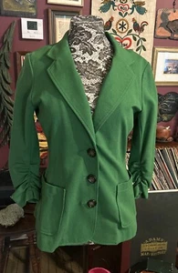 Karen Kane Tree Green Blazer Size Medium - Picture 1 of 4