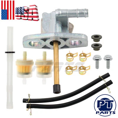 Interruptor de válvula Petcock de gas combustible para Honda Rancher TRX350 2000-2006 TRX400 2004-07 Foto 1 de 4