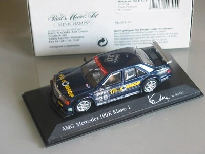 WOW Mercedes 190E EVO DTM 1994 TEAM PERSSON MINICHAMPS 1/43 430 943220 Foto 1 de 4