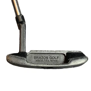 Brazos Golf Waco Tx Putter Anser Type RH 36” Steel Shaft GolfPride Tour WrapGrip - Picture 1 of 7