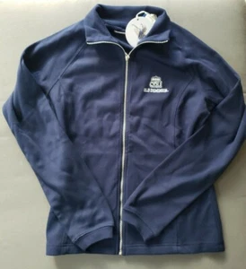 NCAA Old Dominion University ODU Womens Navy Full Zip Sweatshirt Jacket SMALL - Picture 1 of 9