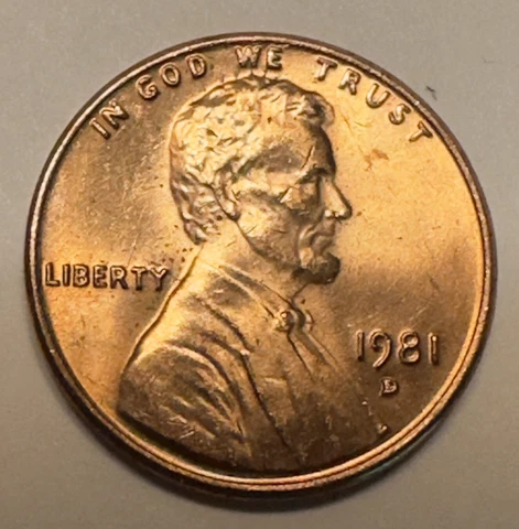 1981 D Lincoln Cent Cover
