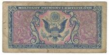 5Â¢ Military Payment Certificate (Series 481) Vf! 5 Cents! Old Us Paper Money!