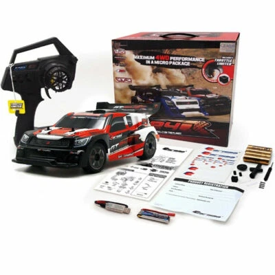 Carisma 57968 GT24R 1/24 sin escobillas 4x4 Micro Rally RTR rojo losi Foto 1 de 4