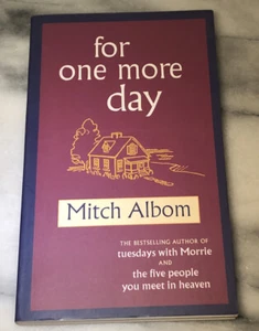 For One More Day by Albom, Mitch Paperback - Picture 1 of 1