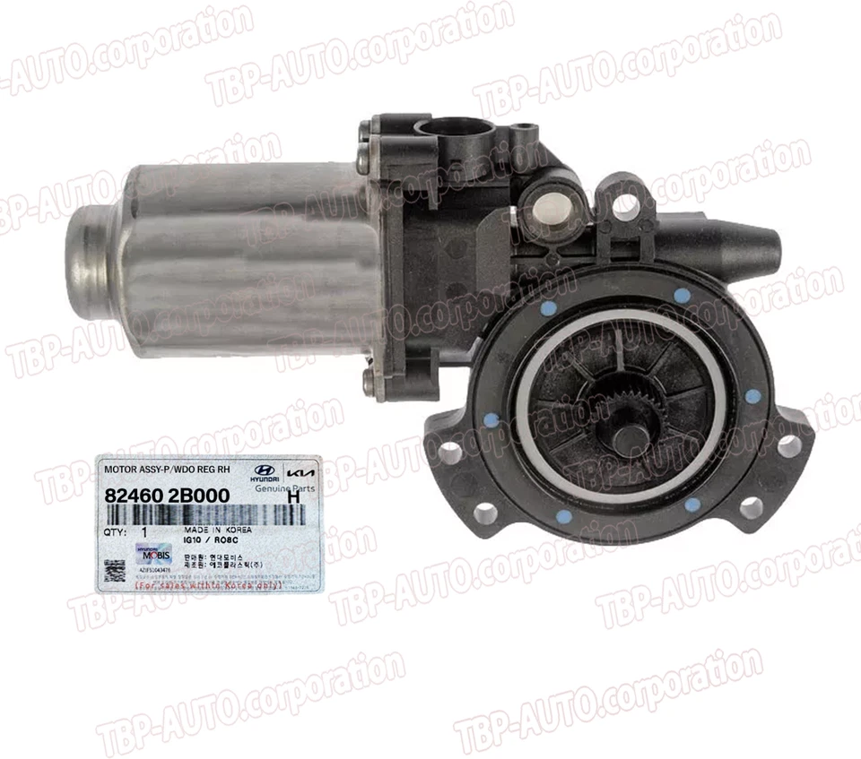 GENUINO ® MOTOR VENTANA ELÉCTRICA DELANTERO DERECHO PARA 07-12 HYUNDAI SANTA FE 824602B000 Foto 1 de 1