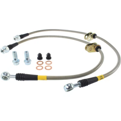 Línea de freno delantera trenzada de acero inoxidable StopTech 950.40008 para Honda S2000 2000-2005 Foto 1 de 2