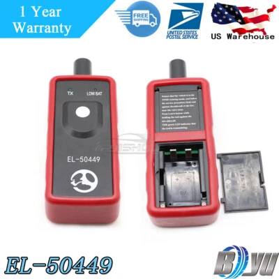  Herramienta de restablecimiento TPMS para monitor de neumáticos Ford sensor de presión herramienta de activación EL-50449 Foto 1 de 4