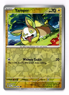 Yamper 058/162 Sv05: Temporal Forces Reverse Holo - Image 1 of 3