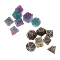 HDB-13 Pink White Blend Dice ~ 7 piece Polyhedral dice set ~ NEW RPG DnD Magic HDB-13 Pink White Blend Dice ~ 7 piece Polyhedral dice set ~ NEW RPG DnD Magic