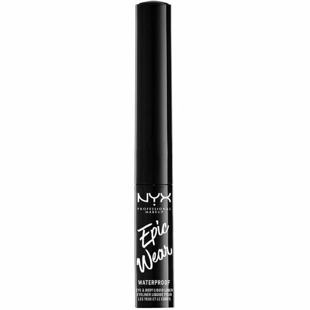NYX Epic Wear Waterproof Eye and Body Liquid Liner - Black