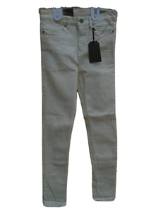 Neu mit Etikett All Saints Skinny High Rise Cropped Leg Jeans Hose Damengröße 26 weiß - Bild 1 von 7