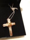 925 sliver cross and chain